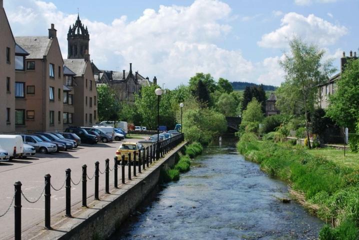 6 Northgate Vennel, Peebles Apartment Bagian luar foto